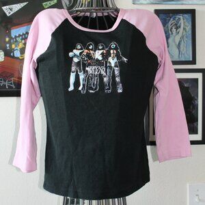 Kiss 3/4 Sleeve T-Shirt